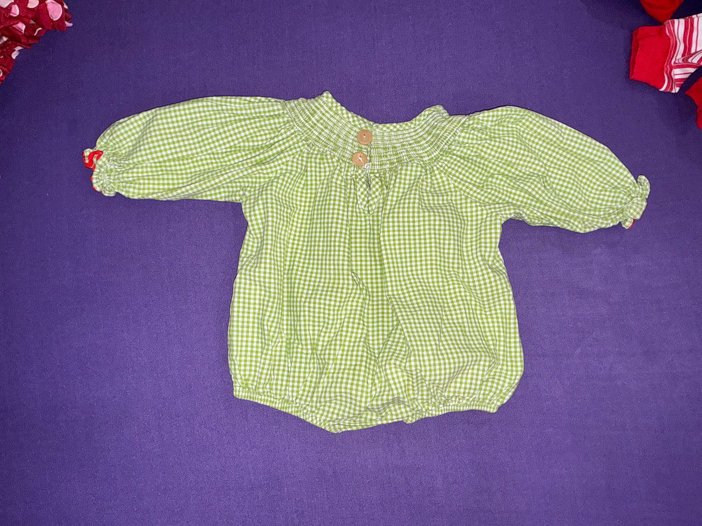 Marie Nicole Christmas Romper