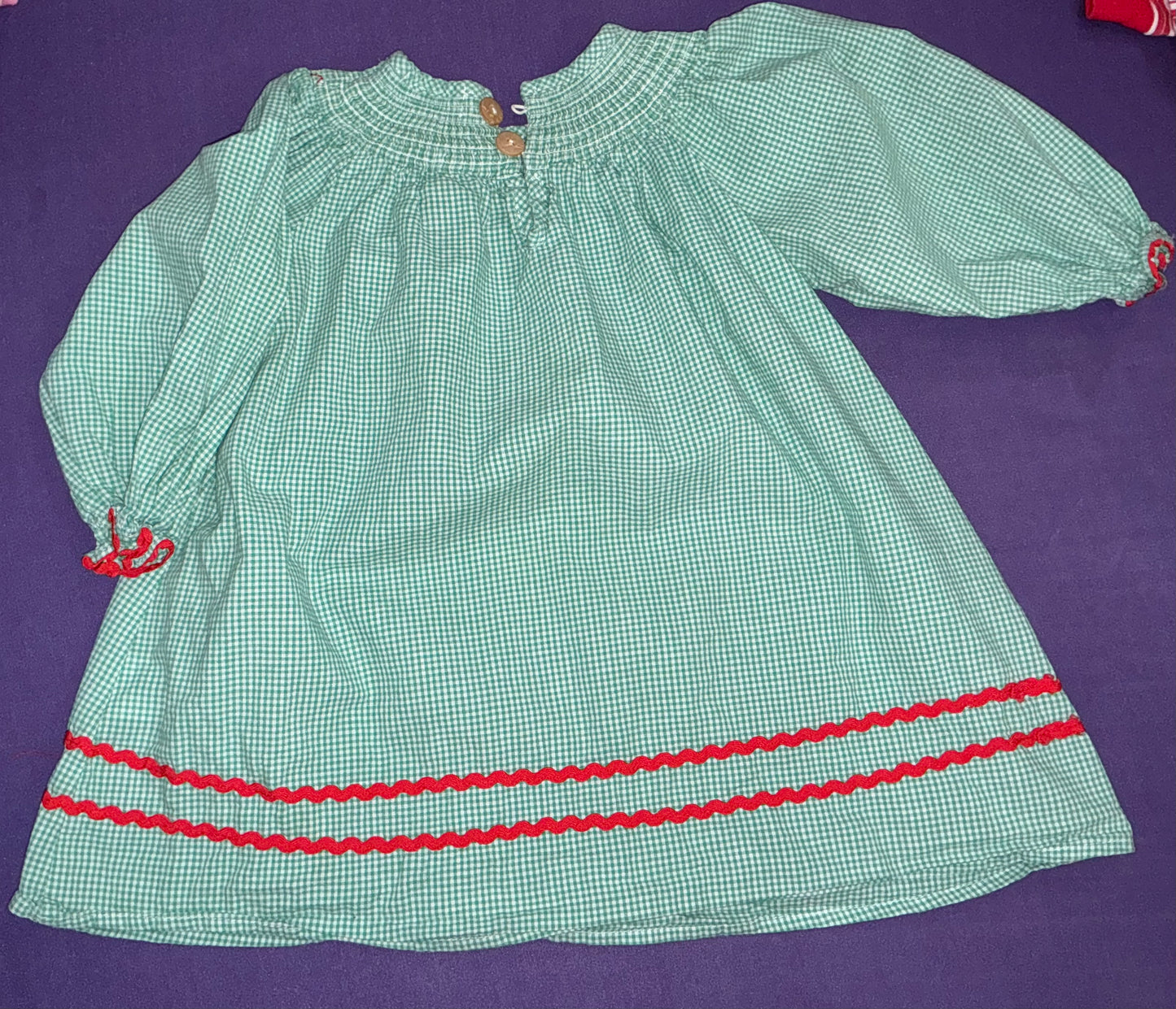 Marie Nicole Santa Smocked