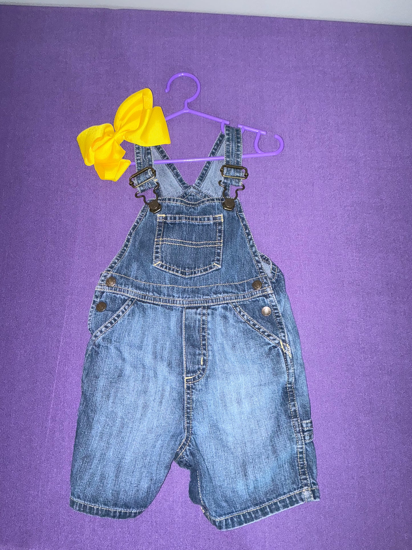 Denim Overalls