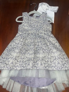 Osh Kosh Gold and Purple Dress