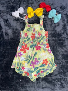 Floral Romper 2T