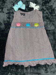 Classy Sassy Girls Smocked Dress