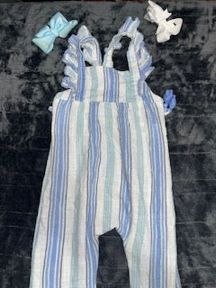 Jessica Simpson Striped Jumpsuit