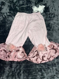 Babys in Bloom pink pants