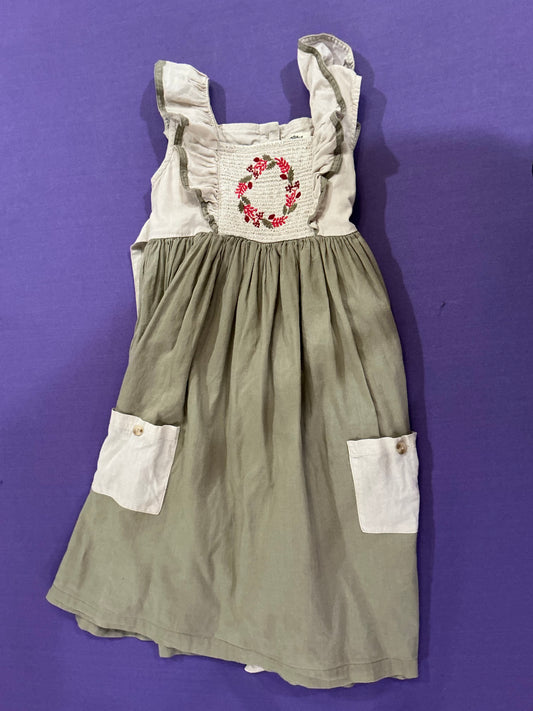Little Prim Wreath Dress