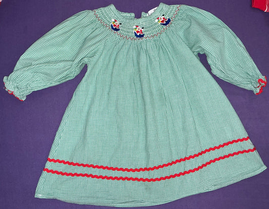 Marie Nicole Santa Smocked