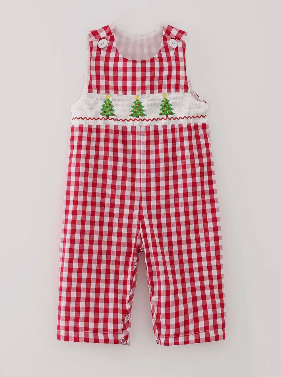Christmas Tree Boys Romper