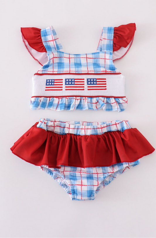 American Flag swimsuit